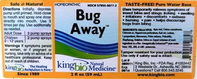 Image Of Label (Bug Away)